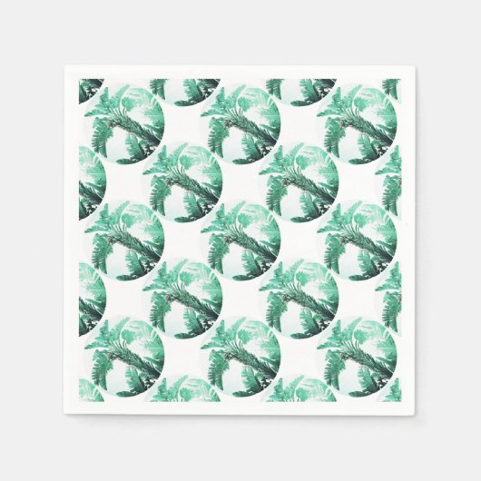 Serviette En Papier Plante de banane verte (Devant)