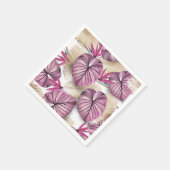 Serviette En Papier Plantes exotiques (Coin)