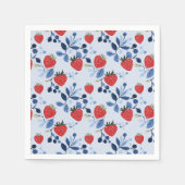 Serviette En Papier Plaque de papier Baby shower Berry Sweet (Devant)