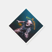 Serviette En Papier Plaque de papier clown déplaisant Halloween 3D (Coin)