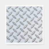 Serviette En Papier Plaque diamant en acier (Devant)