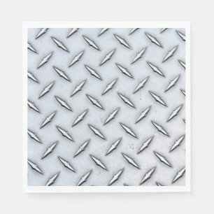 Serviette En Papier Plaque diamant en acier