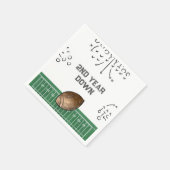 Serviette En Papier Plaques de football | Plaques de papier de footbal (Coin)