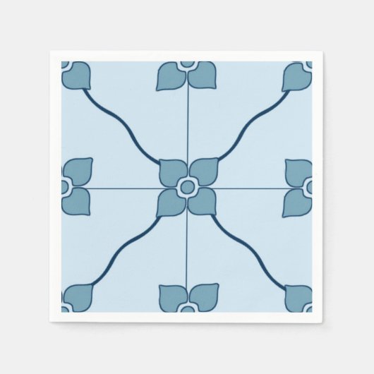 Serviette En Papier Plaques de papier de Lisbonne (Devant)