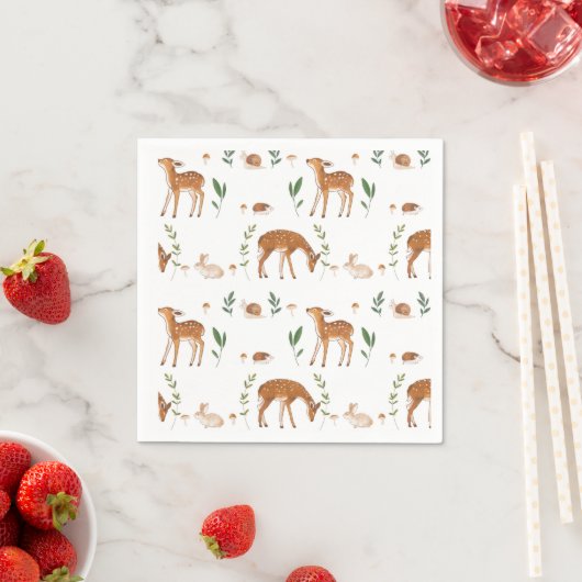 Serviette En Papier Plaques de papier escarpé de lapin (En situation)