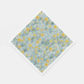 Serviette En Papier Plaques de pique-nique - Daffodiques (Coin)