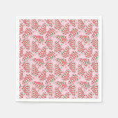 Serviette En Papier Plaques en papier de gâteau de Noël (Devant)