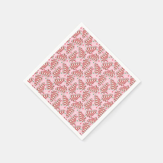 Serviette En Papier Plaques en papier de gâteau de Noël (Coin)