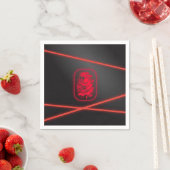 Serviette En Papier Plaques laser de la partie d'espionnage (En situation)
