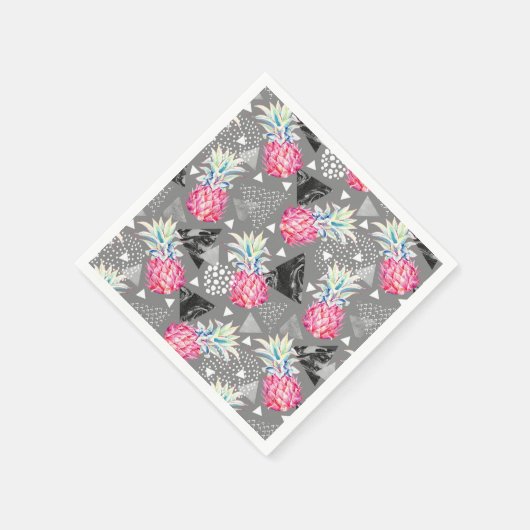 Serviette En Papier Plaques texturées à géométrie variable (Coin)