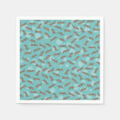 Serviette En Papier Plate-forme Natation (Devant)