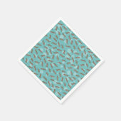 Serviette En Papier Plate-forme Natation (Coin)