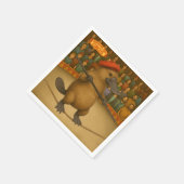 Serviette En Papier Platon ornithorynque funambule (Coin)