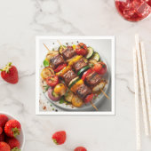 Serviette En Papier Plats grillés (En situation)