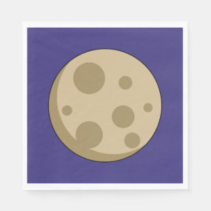 Serviette En Papier Pleine lune