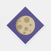 Serviette En Papier Pleine lune (Coin)