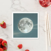 Serviette En Papier Pleine lune (En situation)