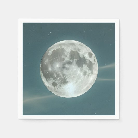 Serviette En Papier Pleine lune (Devant)