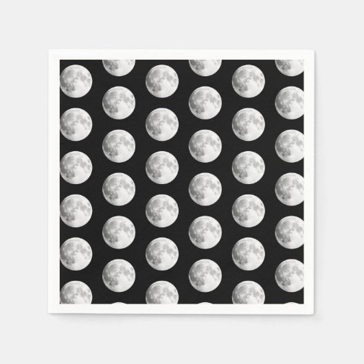 Serviette En Papier Pleine lune (Devant)