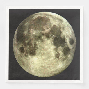 Serviette En Papier Pleine lune