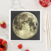 Serviette En Papier Pleine lune (En situation)