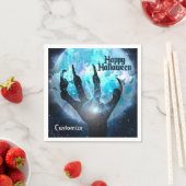 Serviette En Papier Pleine lune Transformation Parti Halloween (En situation)