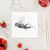 Serviette En Papier Plongeur (En situation)