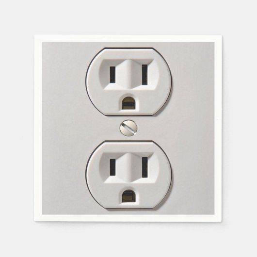 Serviette En Papier Plug-in de prise électrique (Devant)