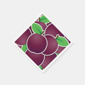 Serviette En Papier Plum funky (Coin)