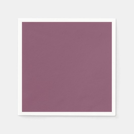 Serviette En Papier Plum profond tendance - serviettes (Devant)