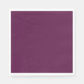 Serviette En Papier Plum Purple (Devant)