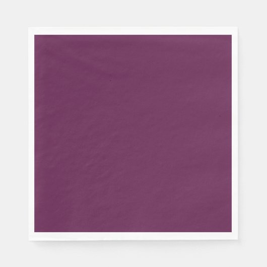 Serviette En Papier Plum Purple (Devant)