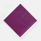 Serviette En Papier Plum to Match Paper Dinner Napkins (Coin)