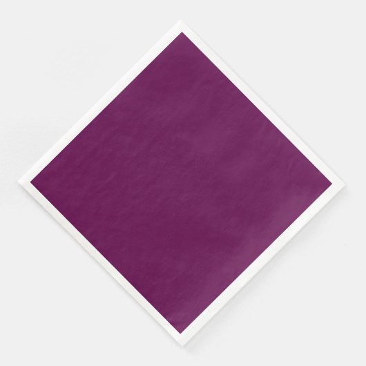Serviette En Papier Plum to Match Paper Dinner Napkins (Coin)