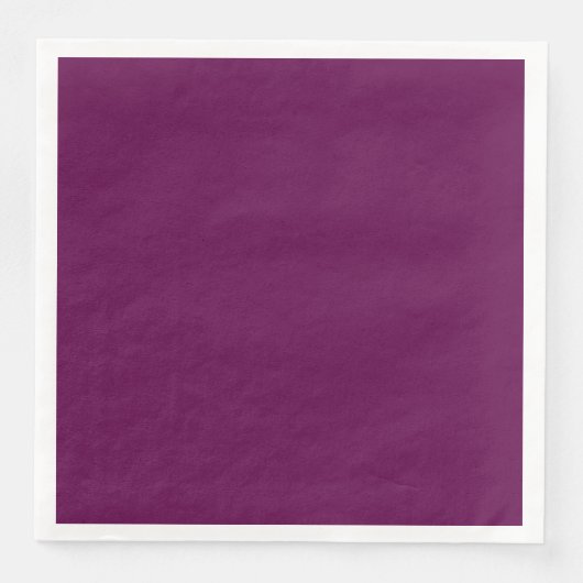 Serviette En Papier Plum to Match Paper Dinner Napkins (Devant)