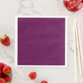 Serviette En Papier Plum to Match Paper Dinner Napkins (En situation)