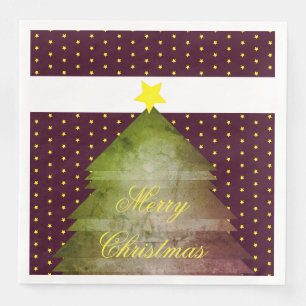 Serviette En Papier Plum Vacances Noël Papier Dîner