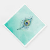 Serviette En Papier Plume (Coin)