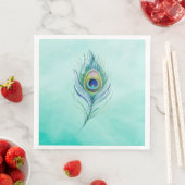 Serviette En Papier Plume (En situation)