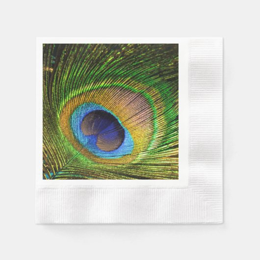 Serviette En Papier Plume vive (Devant)