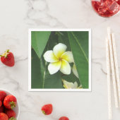Serviette En Papier Plumeria Extreme (En situation)