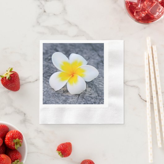 Serviette En Papier plumérie (En situation)