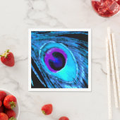 Serviette En Papier Plumes de paquetage (En situation)