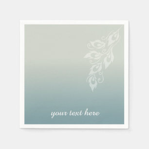 Serviette En Papier Plumes de paquetage