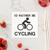 SERVIETTE EN PAPIER PLUTÔT DU CYCLISME (En situation)