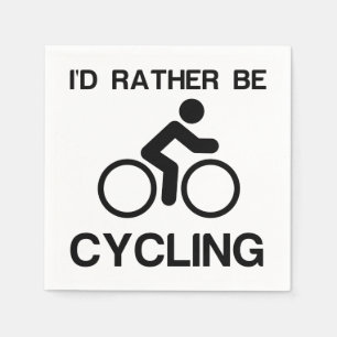 SERVIETTE EN PAPIER PLUTÔT DU CYCLISME