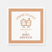 Serviette En Papier Plutôt pour aimer Baby shower aventure (Devant)