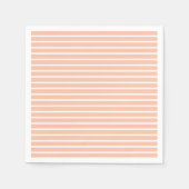 Serviette En Papier Poche et bandes blanches (Devant)