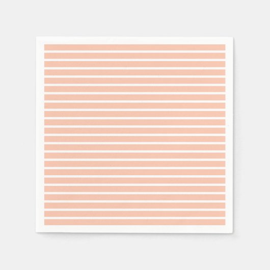 Serviette En Papier Poche et bandes blanches (Devant)