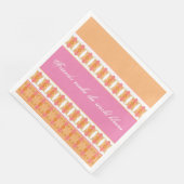 Serviette En Papier Poche Motivée Avec Poche (Coin)